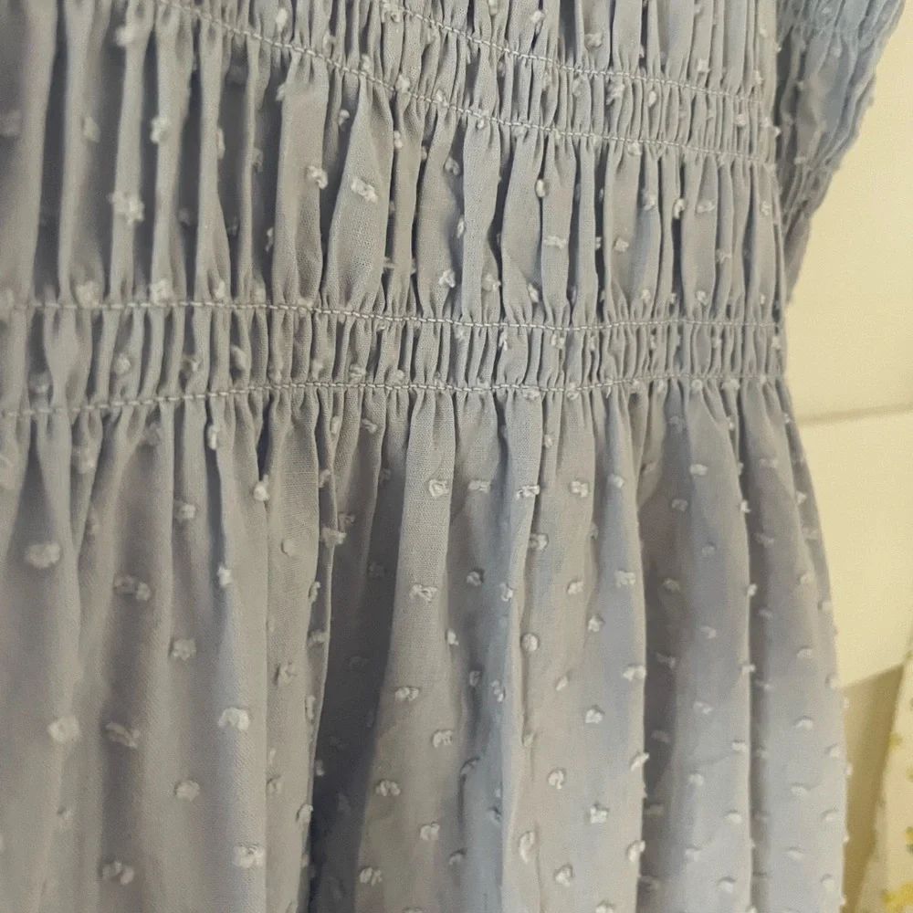 Bundle of Two Smocked Bodice Cotton Dresses H&M - Picture 12 of 14
